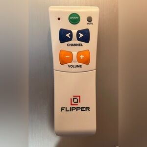 Flipper TV Remote for Special Needs, Alzheimer’s, Dementia, and Elderly